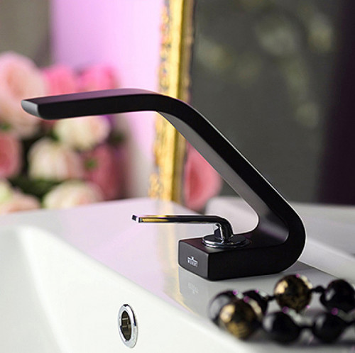 Смеситель для раковины Webert Wolo WO830102564 Черный матовый