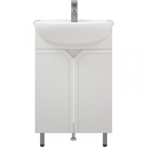 Тумба под раковину Corozo Сириус 55 SD-00001437 Белая МДФ / ЛДСП