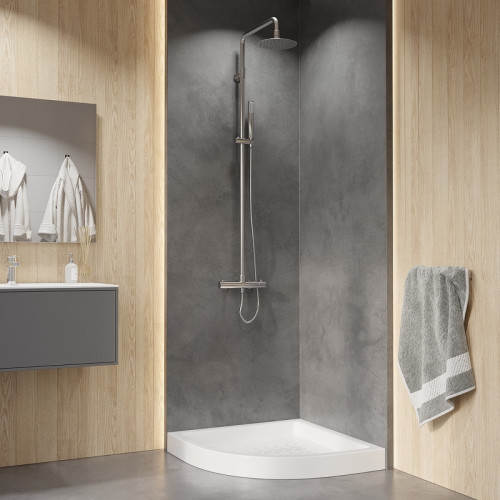 Керамический душевой поддон RGW CER CR/R-088 80x80 19170488-01 Белый