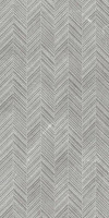 Керамическая плитка Living Ceramics Vonn Ductile Reliefs Grey Leaf VN/DUC Ref/GR/LF настенная 59,8х119,8 см серый для ванной комнаты, для кухни Испания
