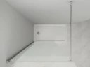 Душевая перегородка Loranto Walk-In 80 CS-W04B-80 профиль Черный матовый стекло прозрачное