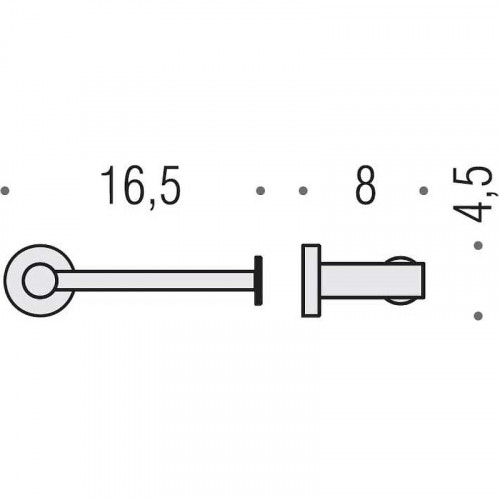 Держатель туалетной бумаги Colombo Design Plus W4908.HPS1 Нержавеющая сталь