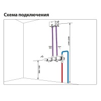 Душевая система Timo Saona SX-2329/00SM с термостатом Хром латунь встраиваемый