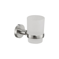 Стакан для зубных щеток Benesque Lumiere 70010702 цвет Никель брашированный
