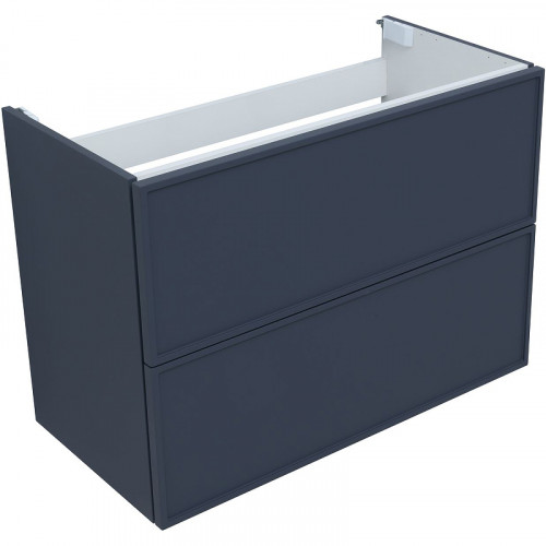 Тумба под раковину Aquanet Арт 90 313266 подвесная Маренго МДФ / ЛДСП