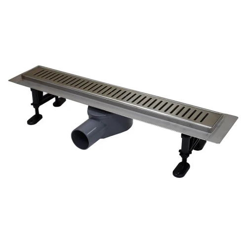 Душевой лоток Azario Stick AZPP01-40 Stick с решеткой цвет Нержавеющая сталь