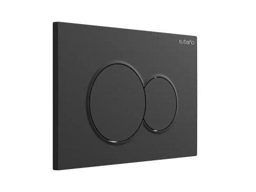 Кнопка смыва для инсталляции Esbano SKS-50MB ESINSKS50MB цвет Черный матовый