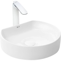 Раковина-чаша WeltWasser Elbach 3041 40 10000004569 Белый глянец фаянс накладная