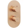 Смеситель для душа Ravak Espirit ES 063.60RGB.O2 X070360 с термостатом Розовое золото