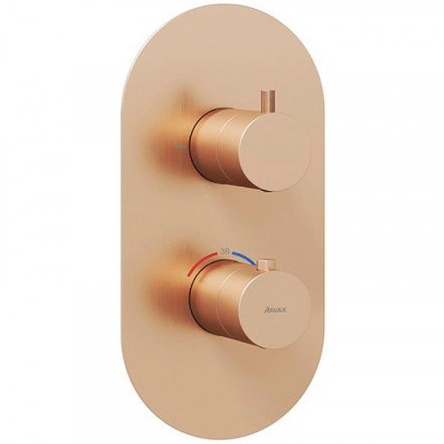 Смеситель для душа Ravak Espirit ES 063.60RGB.O2 X070360 с термостатом Розовое золото