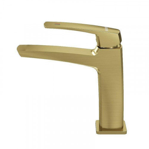 Смеситель для раковины Grossman Mercury 510.K35.10.320 цвет Золото брашированное