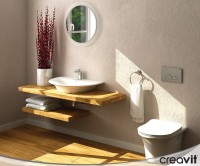 Унитаз Creavit MO320-11CB00E-0000 подвесной Белый без сиденья фарфор подвесной