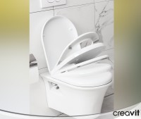 Унитаз Creavit MO320-11CB00E-0000 подвесной Белый без сиденья фарфор подвесной