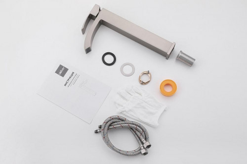 Смеситель для раковины Abber Wasserfall AF8611SP цвет Сатин