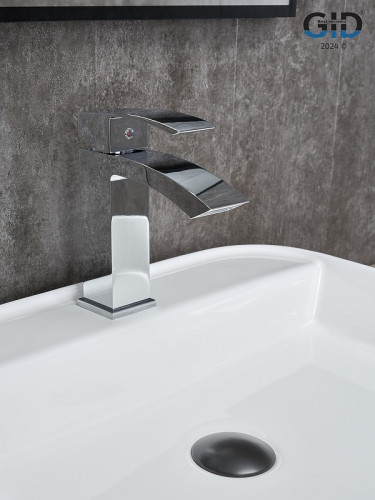 Смеситель для раковины Gid Victoria L120CHK цвет Хром