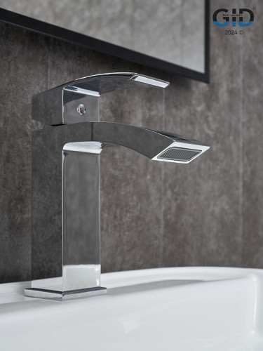 Смеситель для раковины Gid Victoria L120CHK цвет Хром