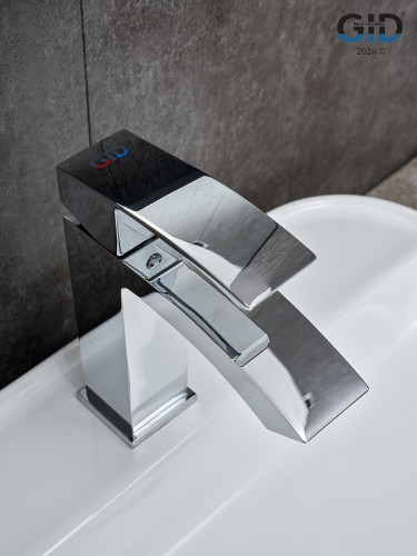 Смеситель для раковины Gid Victoria L120CHK цвет Хром