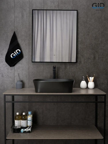 Раковина-чаша Gid Creativo 53 N9028bg 53380 цвет Черный графит
