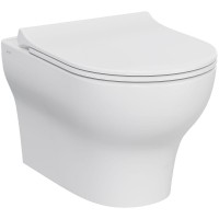 Унитаз Vitra Zentrum Round 7786B003-0075 подвесной без сиденья фарфор подвесной