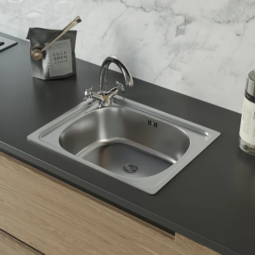 Кухонная мойка Domaci Равенна 50 DCL 500*400 (6) 1T цвет Сталь
