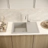 Кухонная мойка Domaci Болонья 75 М-161-003 цвет Бежевый