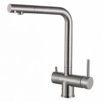 Смеситель для кухни ZorG Inox SZR-7039 Хром