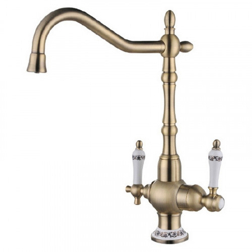 Смеситель для кухни ZorG Clean Water ZR 336 YF-50 BR Бронза