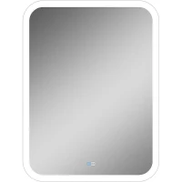 Зеркало Континент Glamour 600х800 ЗЛП268 с подсветкой с сенсорным выключателем с подогревом