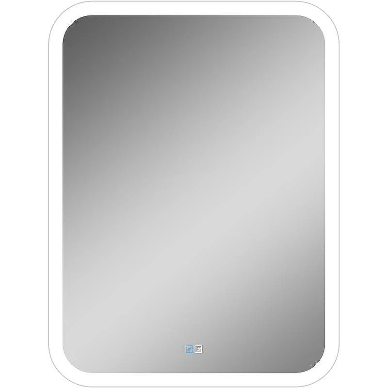 Зеркало Континент Glamour 600х800 ЗЛП268 с подсветкой с сенсорным выключателем с подогревом
