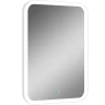 Зеркало Континент Glamour 600х800 ЗЛП268 с подсветкой с сенсорным выключателем с подогревом