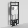 Инсталляция WasserKRAFT Dinkel 58TLT.010.ME.BN03 для унитаза с клавишей смыва Никель