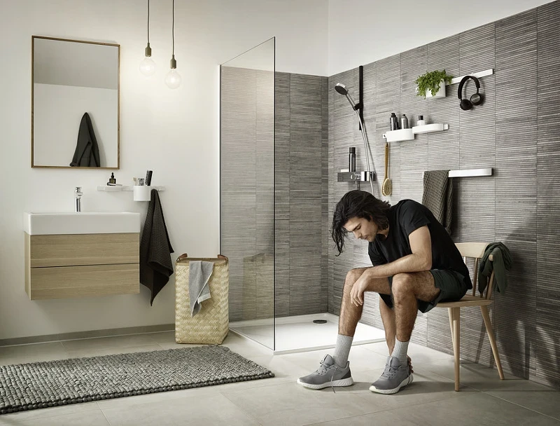 Ручной душ Hansgrohe Pulsify Select 105 3jet Activation 24100000 Хром пластик