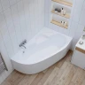 Акриловая ванна Lavinia Boho Bell Pro 160х105 R S2-3702160R цвет Белый глянцевый с каркасом и панелью