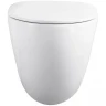 Унитаз Black&White Universe W-751 751w00 подвесной с сиденьем Микролифт фарфор подвесной