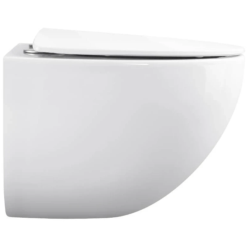 Унитаз Black&White Universe W-751 751w00 подвесной с сиденьем Микролифт фарфор подвесной