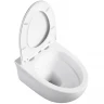 Унитаз Black&White Universe W-751 751w00 подвесной с сиденьем Микролифт фарфор подвесной