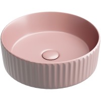 Раковина-чаша Ceramicanova Element 36 CN6057MP Розовая матовая фарфор накладная