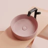 Раковина-чаша Ceramicanova Element 36 CN6057MP Розовая матовая фарфор накладная