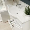 Тумба под раковину 1MarKa Прованс New 80Н У94490 Белый глянец МДФ / ЛДСП