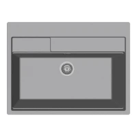Кухонная мойка Rivelato Modulix 90 MD-9082 Grigio puro цвет Серый