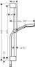 Душевой гарнитур Hansgrohe Pulsify Select Relaxation 24160670 Черный матовый латунь на стену