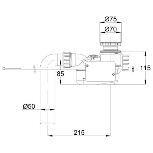 Слив-перелив Bette B631-000 цвет Белый