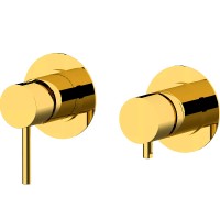 Смеситель для душа Remer X-Style X96DO Золото латунь встраиваемый