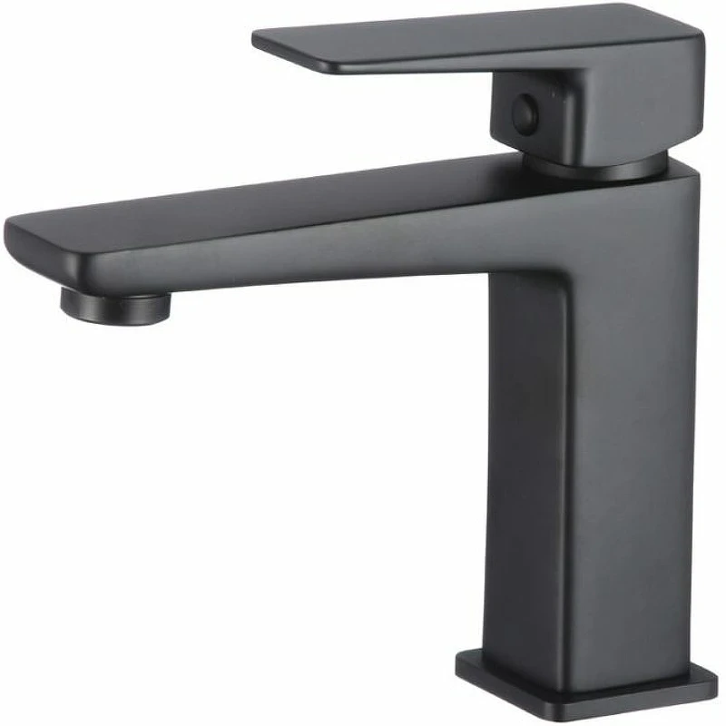 Смеситель для раковины WesnaArt Narcis NAR06-210BL-25100 Черный матовый