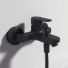 Смеситель для ванны Ideal Standard Cerafine Model O BC500XG Черный шелк латунь на стену