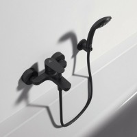 Смеситель для ванны Ideal Standard Cerafine Model O BC500XG Черный шелк латунь на стену