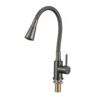 Смеситель для кухни Savol S-3002QM-06 цвет Графит