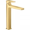 Смеситель для раковины Hansgrohe Metropol 32512990 Полированное золото латунь