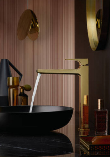 Смеситель для раковины Hansgrohe Metropol 32512990 Полированное золото латунь