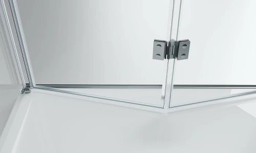 Душевой уголок BelBagno Albano 70х100 ALBANO-ASH-1-70/100-C-Cr профиль Хром стекло прозрачное